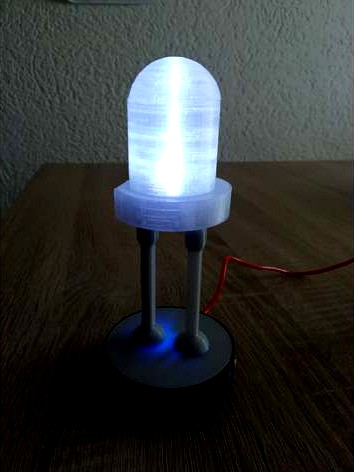 BIG LED with ESP8266 WeMos-D1-Mini by astro73