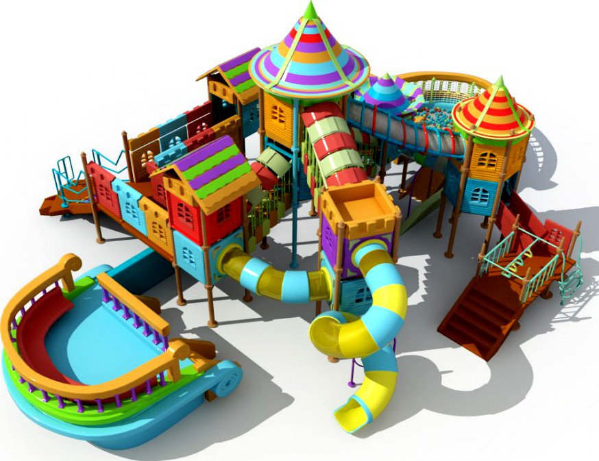 Huge playground3d model