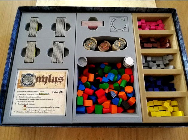 Caylus storage box by Esope