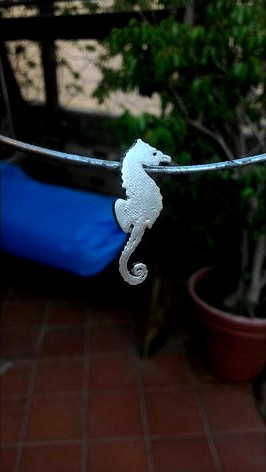Seahorse pendant/keychain by TDesign by T_Design