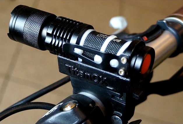 CREE adapter for common bike light  by TitanOX_