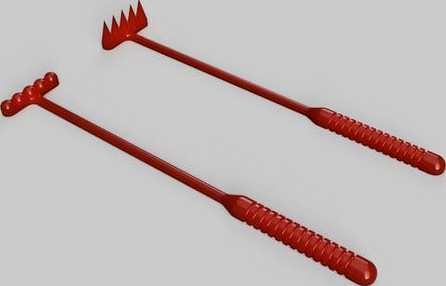 Back scratcher or pet scratcher - pointy and soft by Henrykg