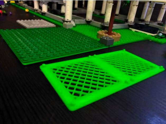 Lego Baseplate Riser by legofreak