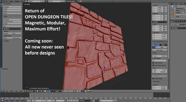Promotion: Open Dungeon Tiles by PieceBringer
