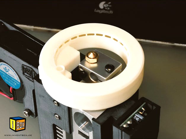 360° F-Duct MKII for JG Aurora A1/A3S/A5/A5S by inventbox