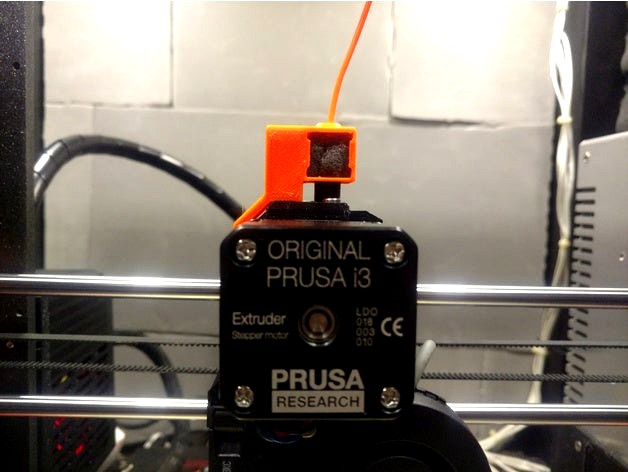 Prusa i3 MK3 Filament Filter by Foppemoa