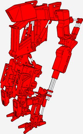 Kiegger - Mech Robot 44 cm de alto, en proceso de diseño by ramirou