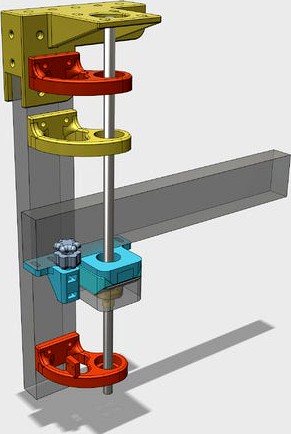 Single Z-Axis Brackets for Tarantula by 3ff3ction