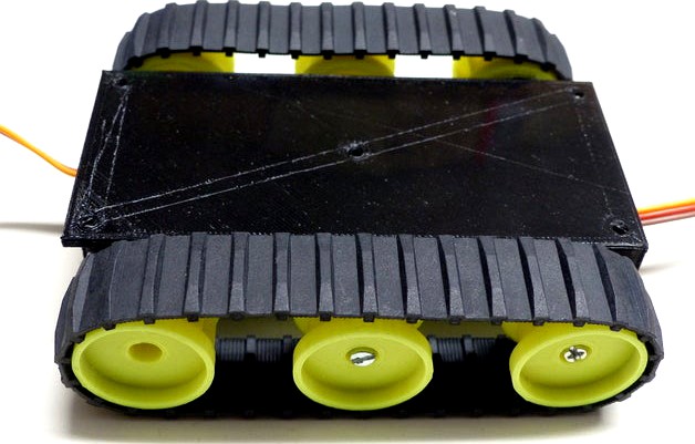 Tank Base for Lego rubber tracks by DonKracho