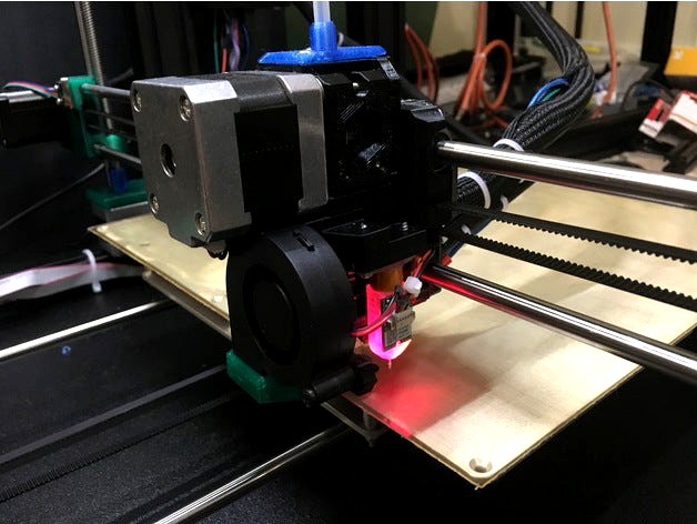 Prusa Mk3 Extruder BL-Touch mod by Armatus