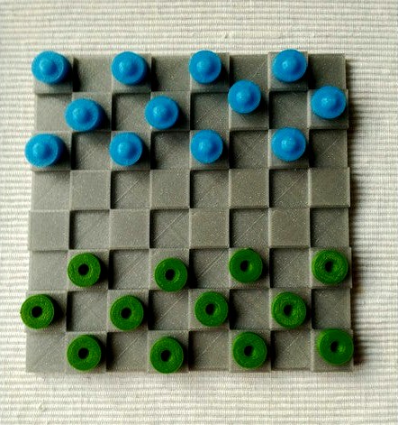 Checkers game by diversidadimpresa