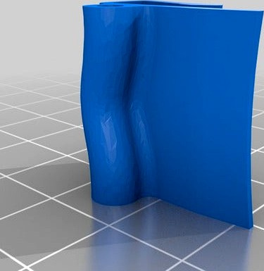 Clip curvado para Smartmaterials 3DCPI by iirodriguezsoler