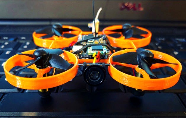 PawxSpec Whoop | microquad racing fpv drone frame  by Pawx