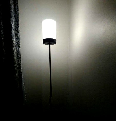 Glass shade adapter for Ikea lamp by pilkehocca