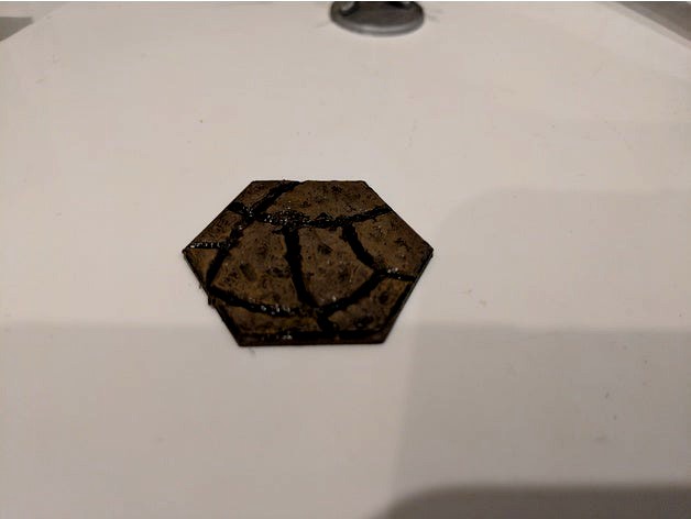 Gloomhaven Dungeon Floor Hex by VirtuallyJason