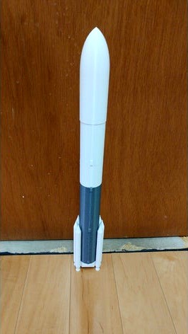 ULA Vulcan Rocket 1/100 (OLD Design) by RTicknor