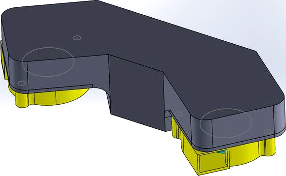 ASUS RT-AC88U Exhaust Augmentor Flattop DUAL FAN VERSION by HAAUK