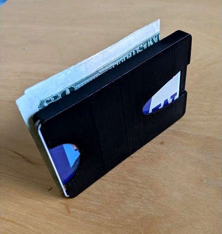 Minimal flexible wallet and money clip by betamax