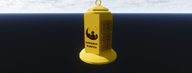 Arabic Lantern by Elsersy