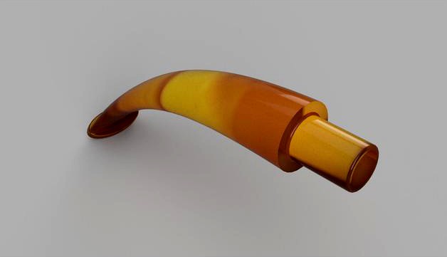 Smoking pipe mouthpiece (for Savinelli "Miele") by ValeryOD