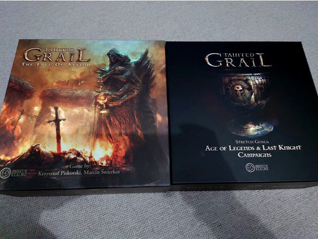 Tainted Grail - The Fall of Avalon inserts for all expansions by jgrg1