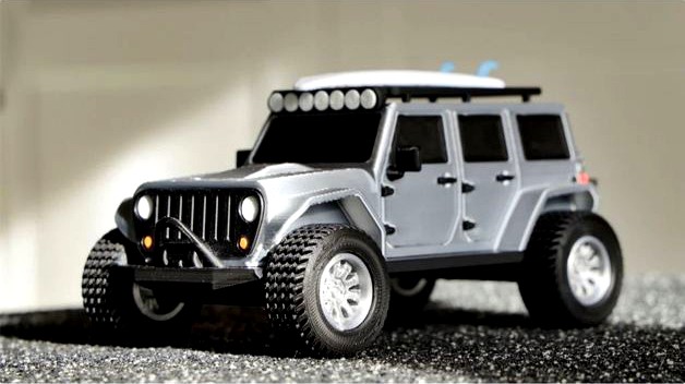 JEEP Wrangler - 52 part fully printable by Soarpix