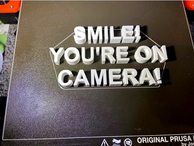 Smile! You're on Camera! by Camprints