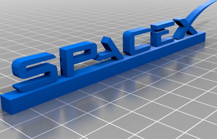 SpaceX Logo by Mebro2020