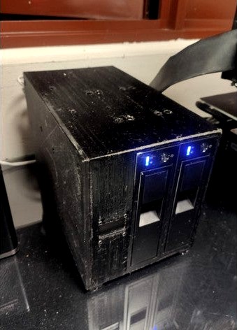 Raspberry Pi Network Attached Storage NAS 3.5 Inch Harddrive by chanlilong