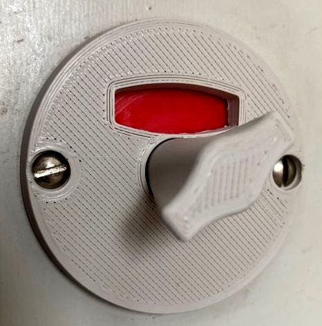 Door lock cap 48 mm diameter + lock turning knob by princemewmew