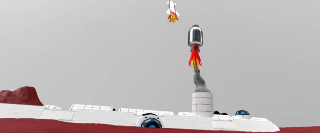 Mars Base - Fully modular by Ryan_S
