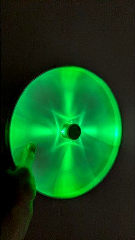 Frisbee magnetic light by dybarsky