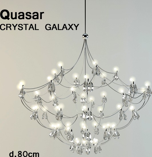 quasar CRYSTAL GALAXY