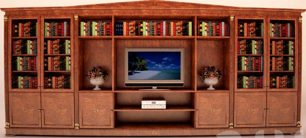 minotti / libreria tv