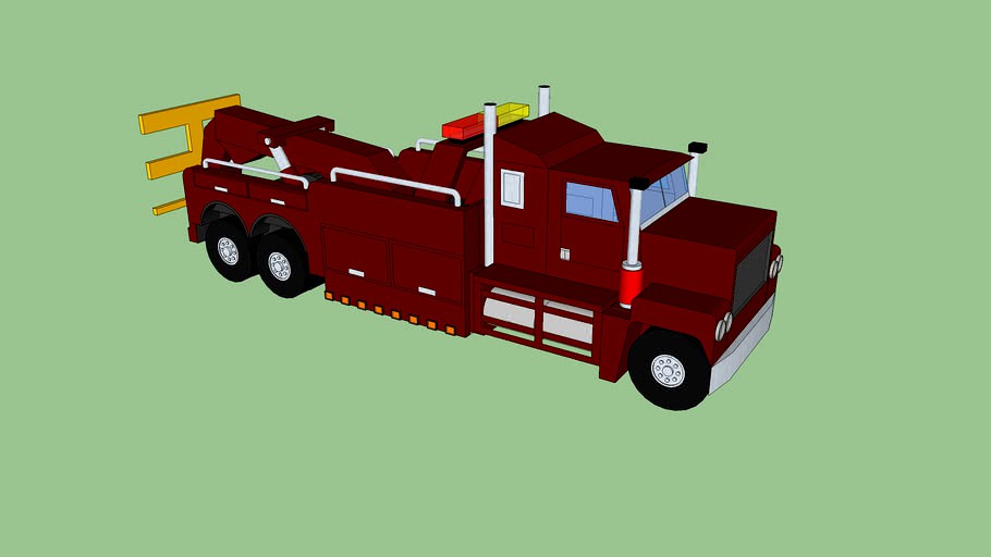 heavy vehicle tow truck