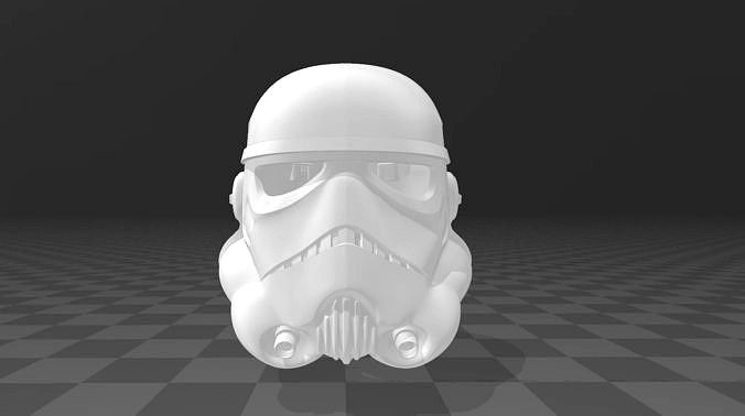 Star Wars Stormtrooper Helmet | 3D