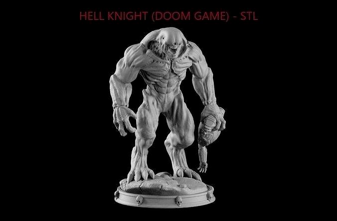 HELL KNIGHT DOOM stl | 3D