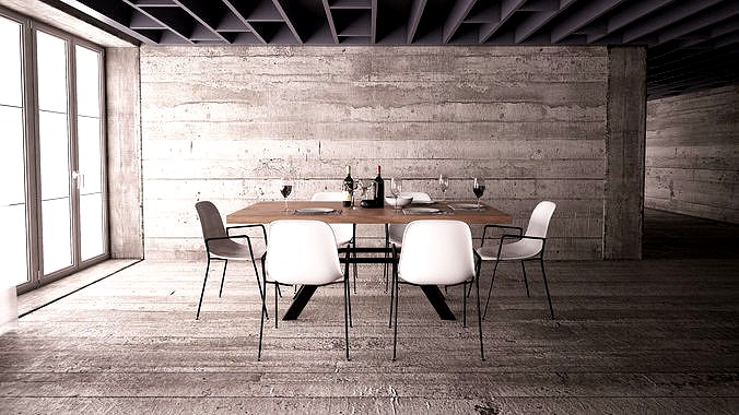 Home and Restaurant - The Dining Table 06