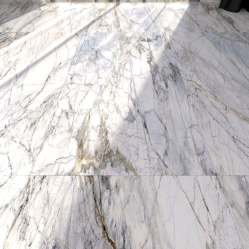 Marble Floor Museum Supreme White 60x120 Set