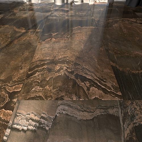 Marble Floor Museum Opera Brown 60x120 Set