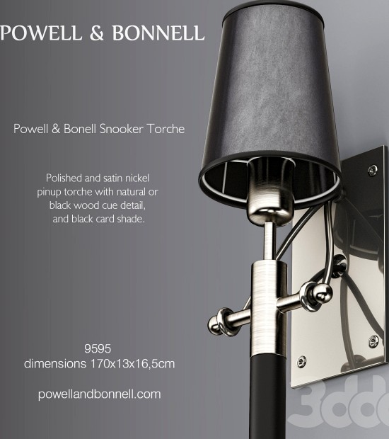 Powell &amp; Bonell Phantom Sconce 9595