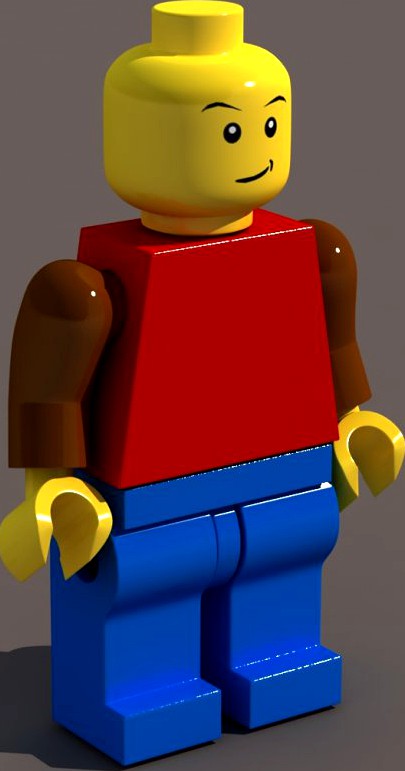 Lego Man3d model