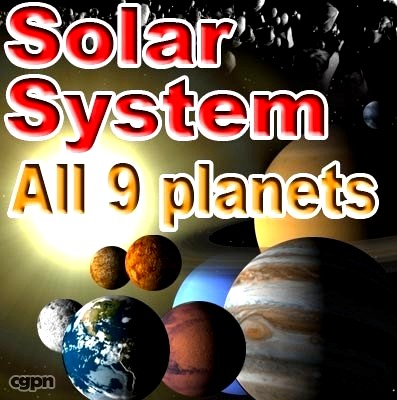 Solar System3d model