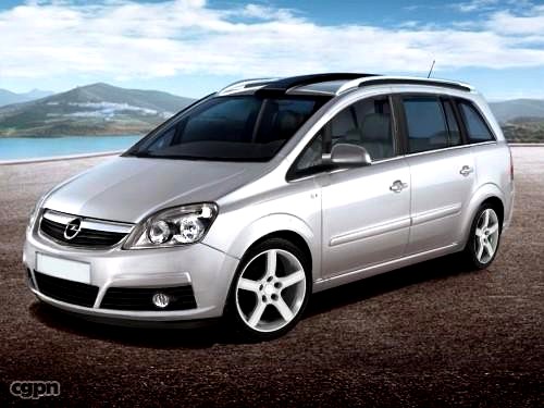 Opel Zafira 20063d model