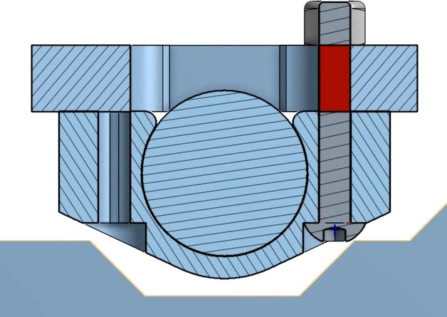 Prusa MK3/MK3S Y bearing housing by wavexx