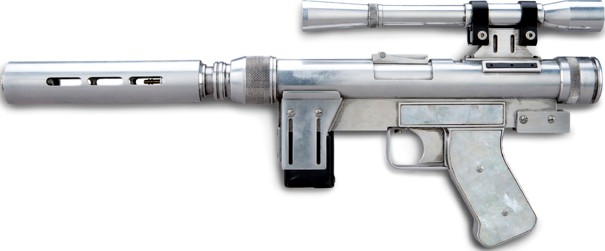 Lando SOLO / TROS -  Custom SE-14r Blaster (updated parts & resized) by SabaccMaster