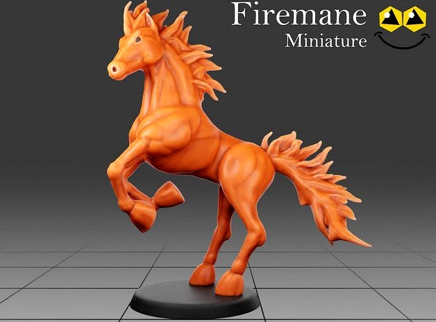 Firemane- Tabletop Miniature by SmilingDM