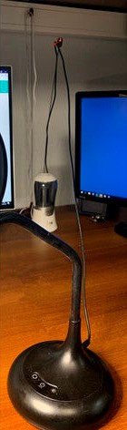 Cable Port in 60mm Desk Grommet by Zed42