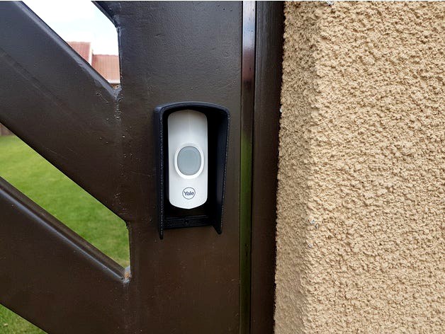 Door Bell Weather Guard by Scooterbot