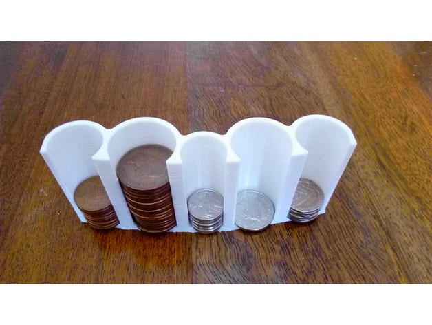 UK coin holder (1p-20p) by dAcid